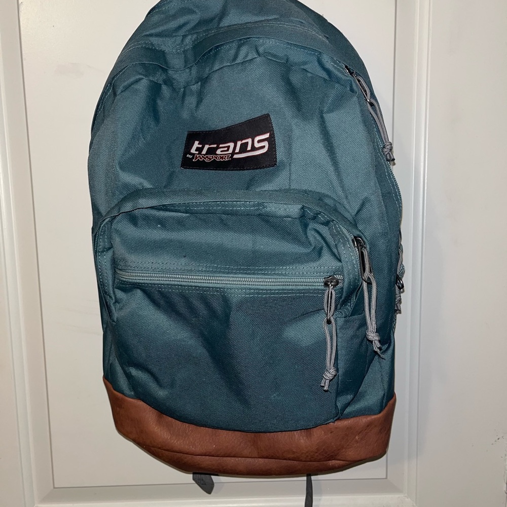 Trans jansport, teal, back pack